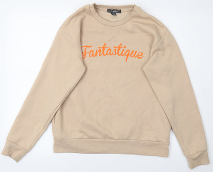 Primark Womens Beige   Pullover Jumper Size XS  - Fantastique
