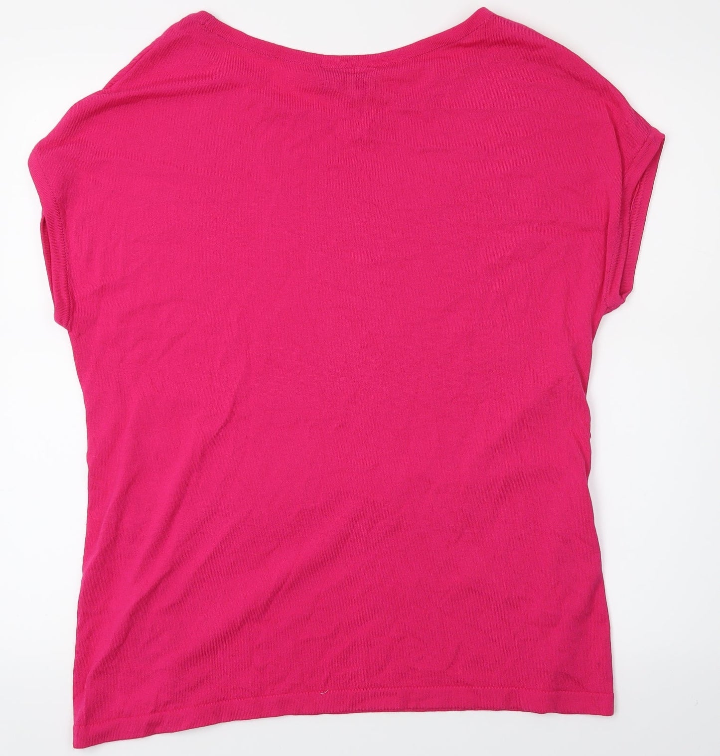 Wallis Womens Pink   Basic T-Shirt Size M