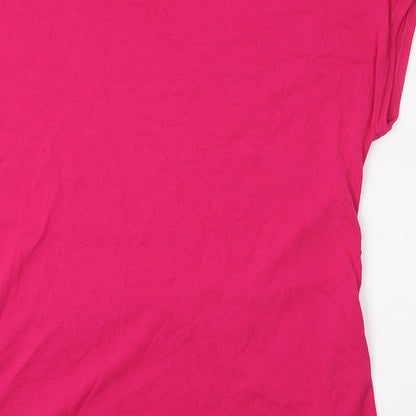 Wallis Womens Pink   Basic T-Shirt Size M