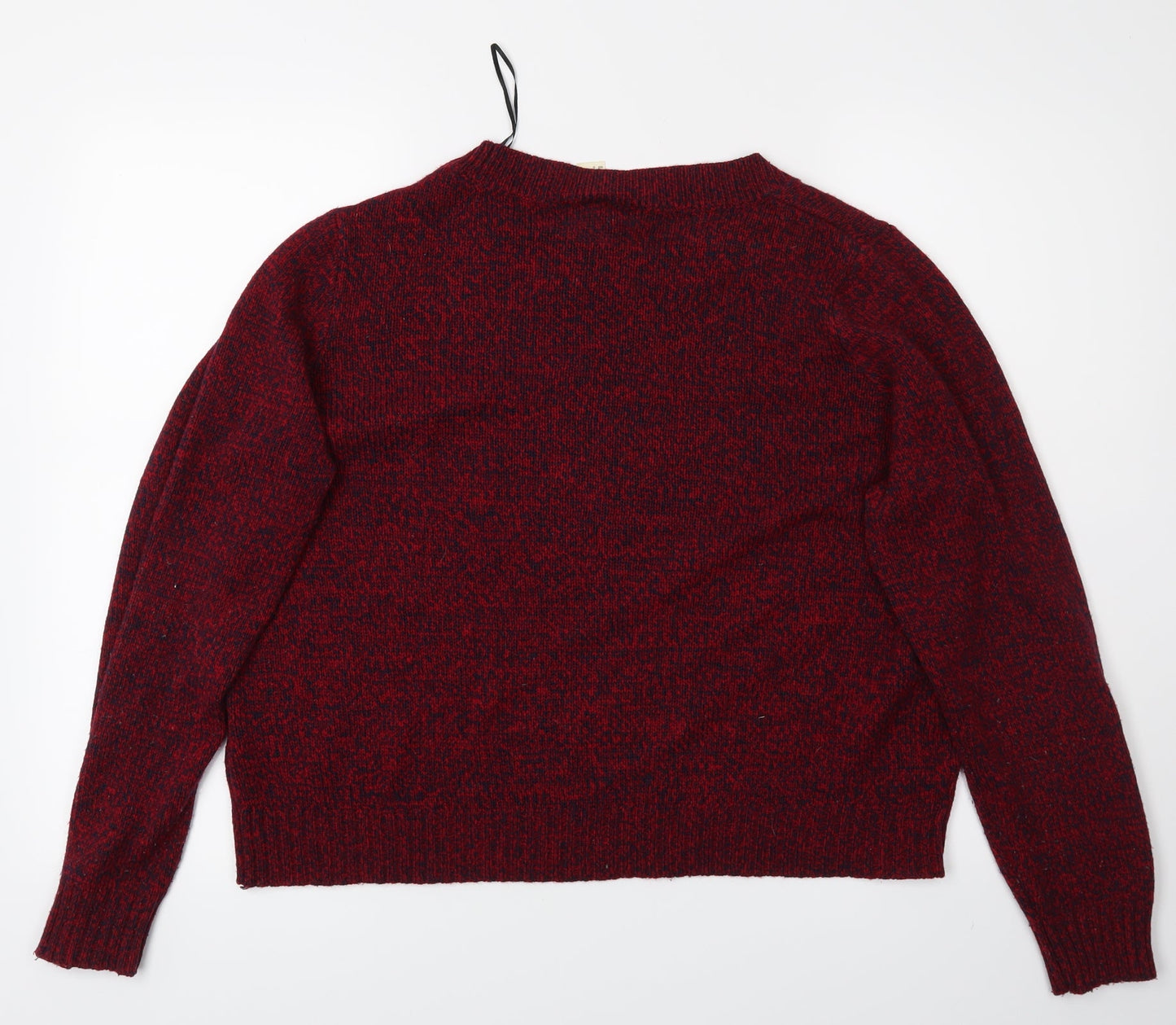 Divided Womens Red   Pullover Jumper Size L
