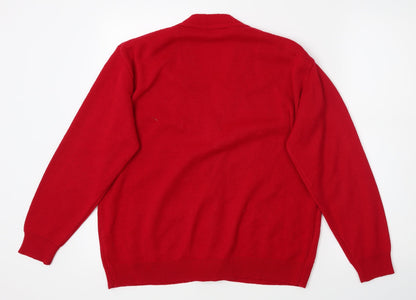 SH Collection Womens Red   Cardigan Jumper Size L