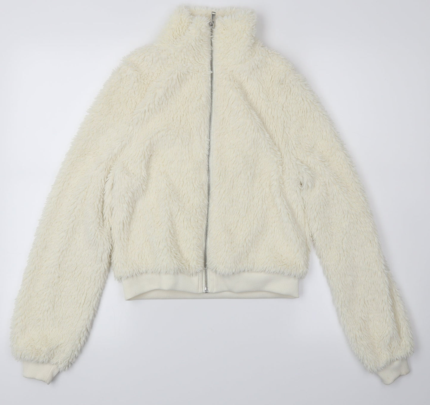 Womens UK Size XS Gina Tricot White Jacket