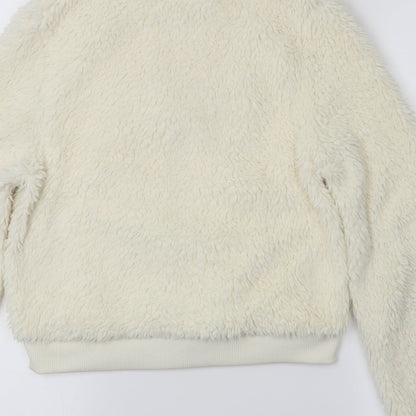 Womens UK Size XS Gina Tricot White Jacket