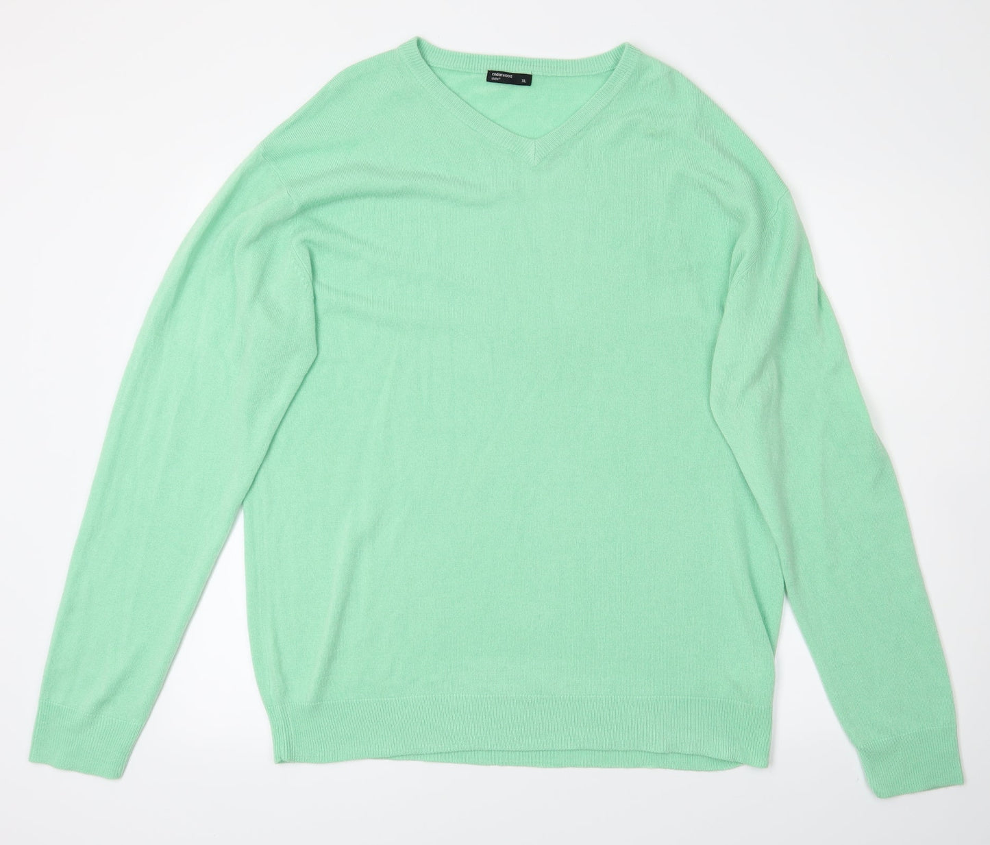 Cedar Wood State Mens Green   Pullover Jumper Size XL