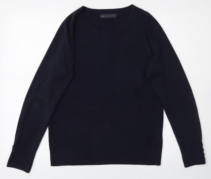 M&S Womens Blue   Pullover Jumper Size 10