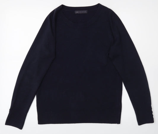 Marks & Spencer Womens Blue   Pullover Jumper Size 10