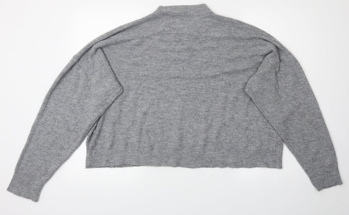 Society 8  Womens Grey   Pullover Jumper Size 14