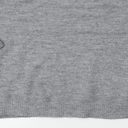 Society 8  Womens Grey   Pullover Jumper Size 14