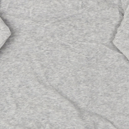 George Girls Grey   Pullover Jumper Size 6-7 Years  - Good Vibes