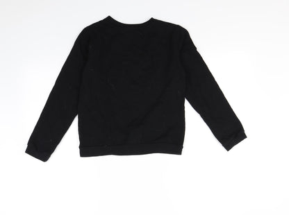 Pep&Co Boys Black   Pullover Jumper Size 11 Years