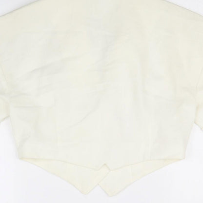 snob Womens Ivory   Jacket  Size 12