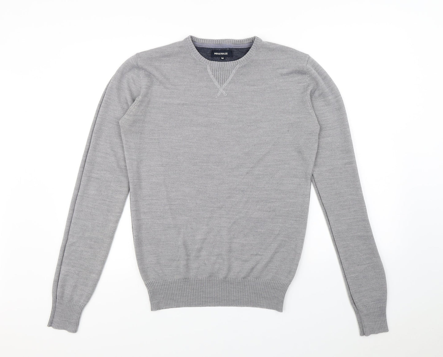 Industralize Mens Grey   Pullover Jumper Size M