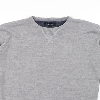 Industralize Mens Grey   Pullover Jumper Size M