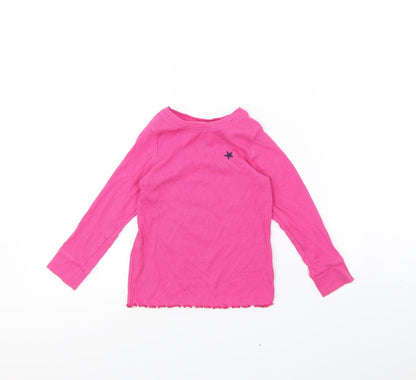 Next Girls Pink   Basic T-Shirt Size 4 Years