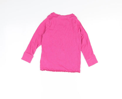 Next Girls Pink   Basic T-Shirt Size 4 Years