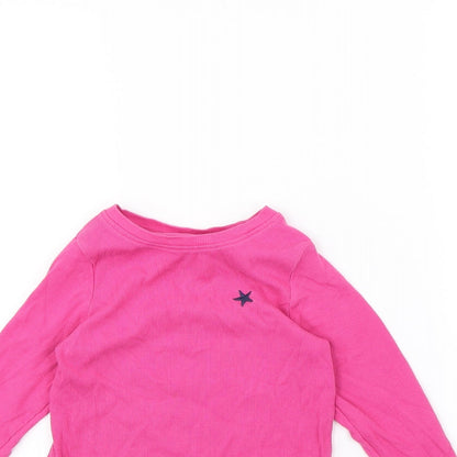 Next Girls Pink   Basic T-Shirt Size 4 Years