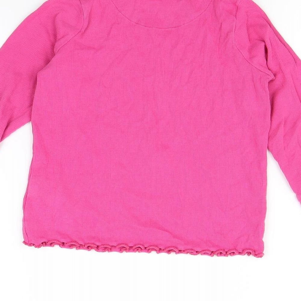 Next Girls Pink   Basic T-Shirt Size 4 Years