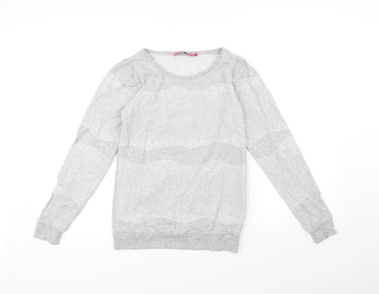 Boohoo Womens Grey   Pullover Jumper Size 10