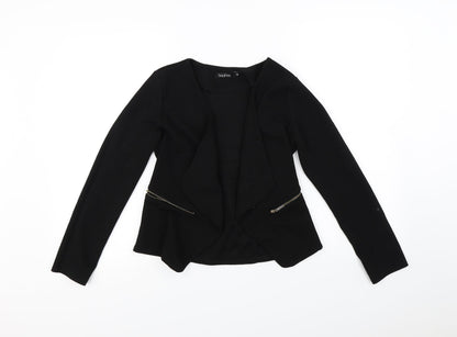 Womens UK Size S Boohoo Black Jacket