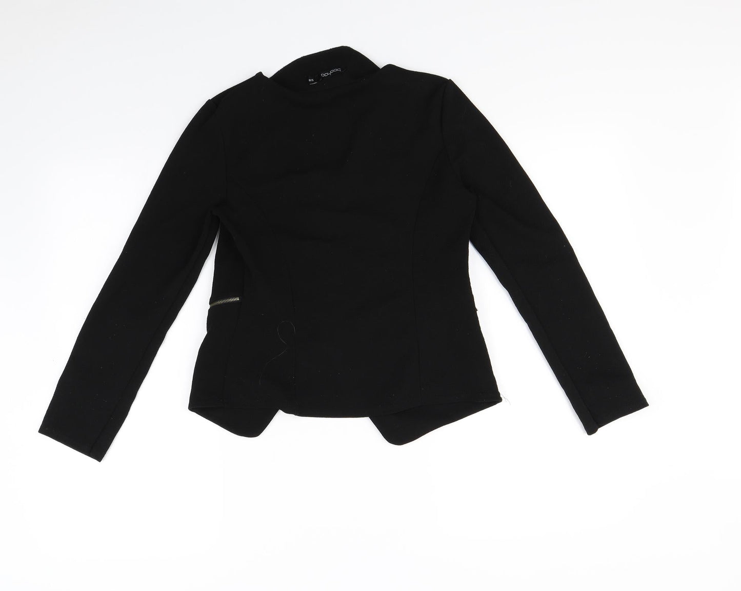 Womens UK Size S Boohoo Black Jacket