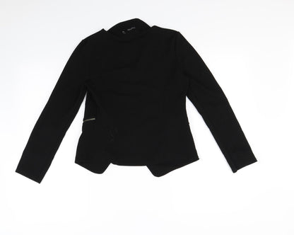 Womens UK Size S Boohoo Black Jacket