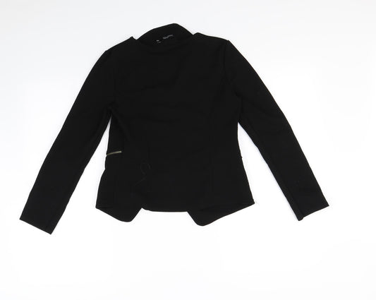 Womens UK Size S Boohoo Black Jacket
