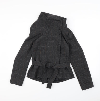 H&M Womens Grey   Jacket  Size 8