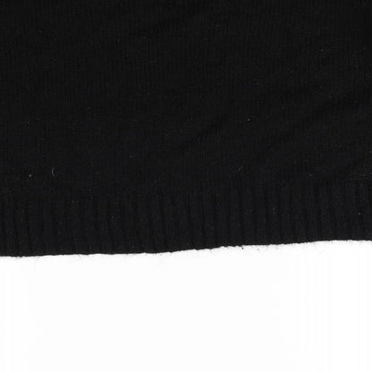 New Look Womens Black   Pullover Jumper Size L