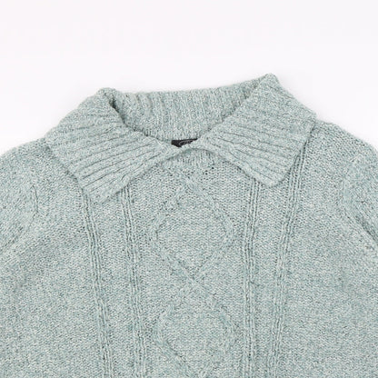 Bonmarché Womens Green Pullover Jumper Size XL