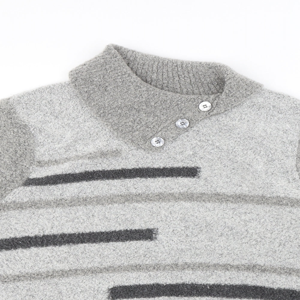 Bonmarché Womens Grey Pullover Jumper Size XL