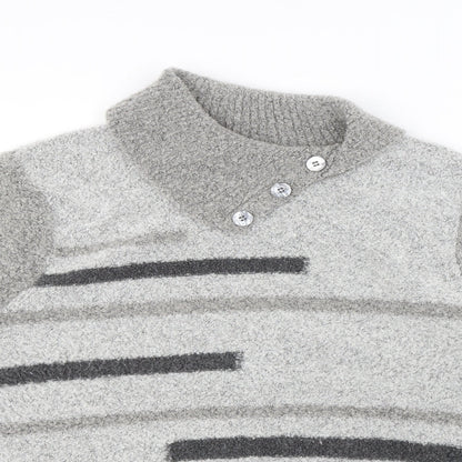 Bonmarché Womens Grey Pullover Jumper Size XL