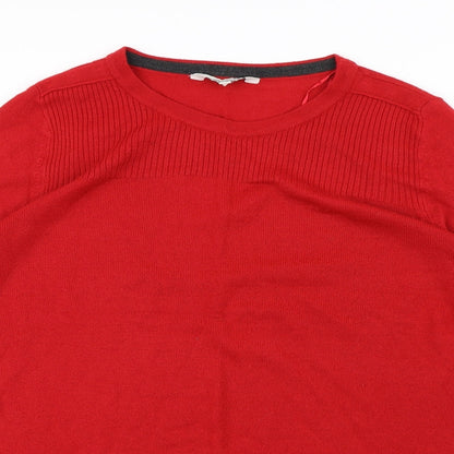 Peacocks Womens Red   Pullover Sweatshirt Size 16