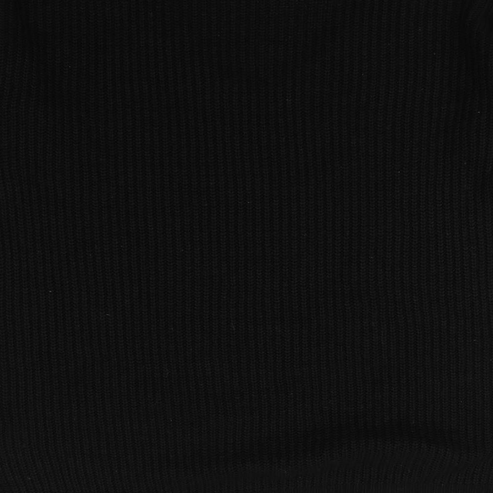 Misguided   Womens Black   Pullover Jumper Size S  - Distressed