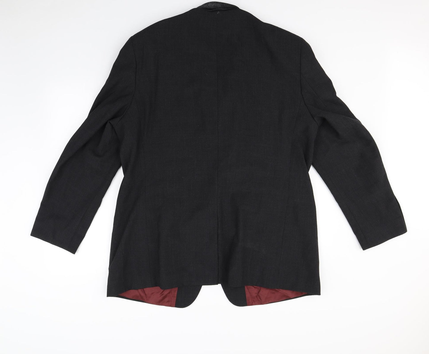 Mens UK Size L Preworn Regular Black Suit Jacket