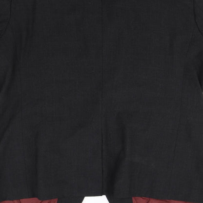 Mens UK Size L Preworn Regular Black Suit Jacket