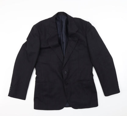 Mens UK Size M Preworn Regular Black Suit Jacket