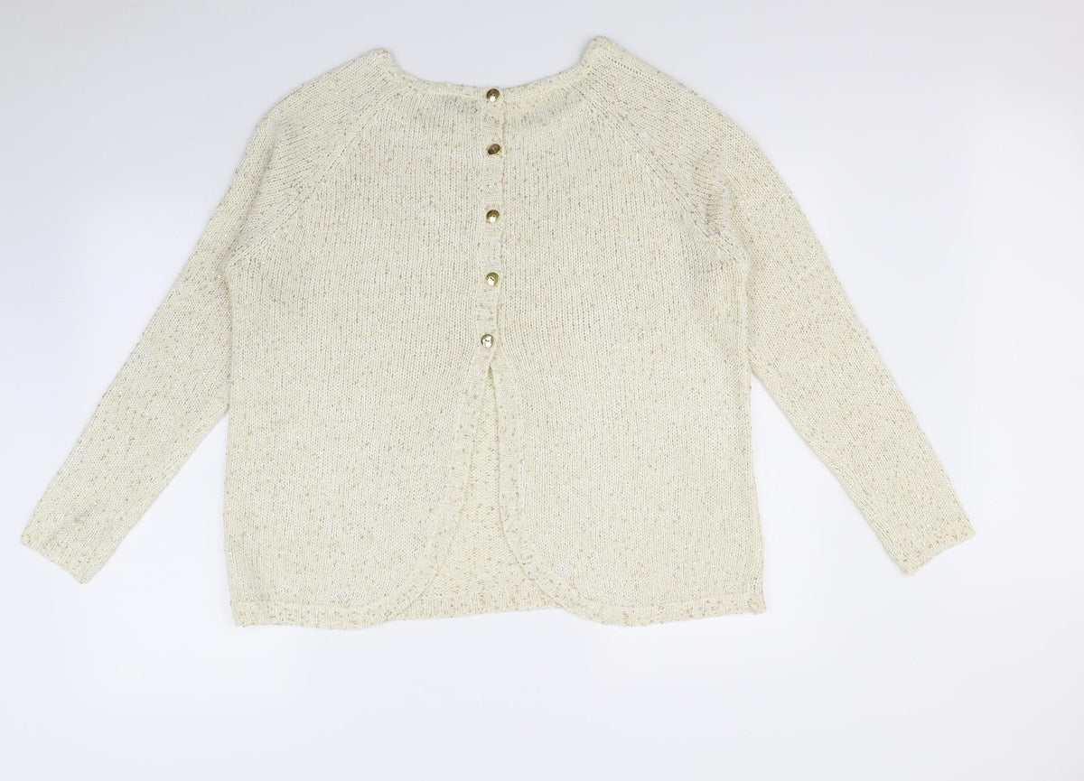 La Redoute Womens Beige   Pullover Jumper Size 18