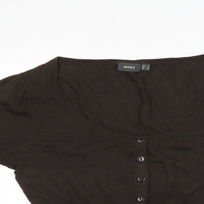Mexx Womens Brown   Shrug Jumper Size L