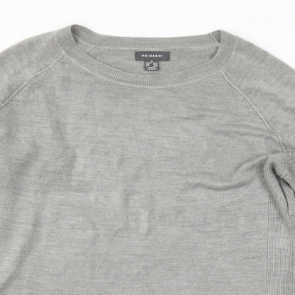 Primark Womens Grey   Pullover Jumper Size M