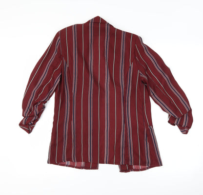Womens UK Size 6 parisian Purple Jacket