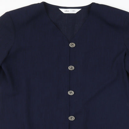 Womens UK Size 14 BHS Blue Jacket