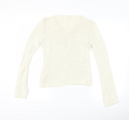 ORSAY Womens Ivory   Pullover Jumper Size M