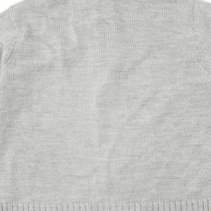 Crafted Mens Grey   Pullover Jumper Size S