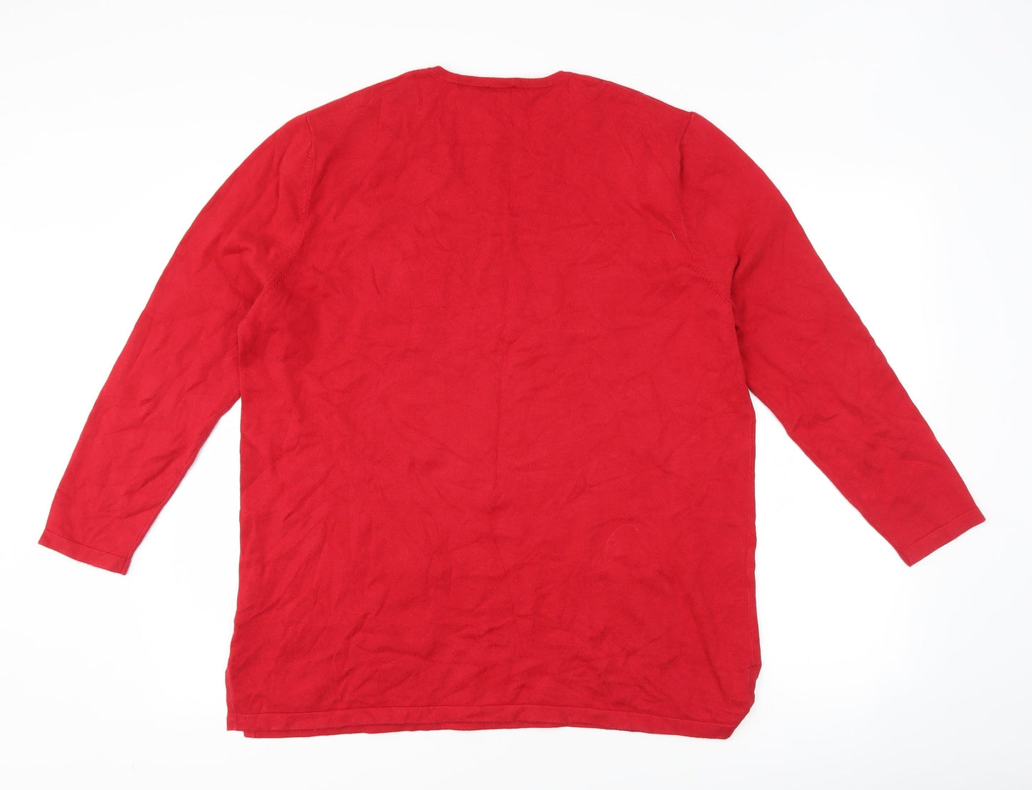 Gerry Weber Womens Red   Pullover Jumper Size 16