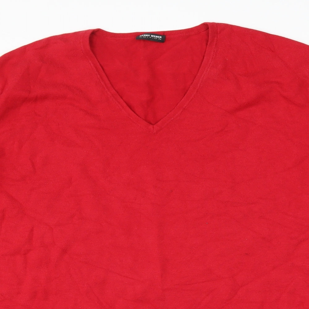 Gerry Weber Womens Red   Pullover Jumper Size 16