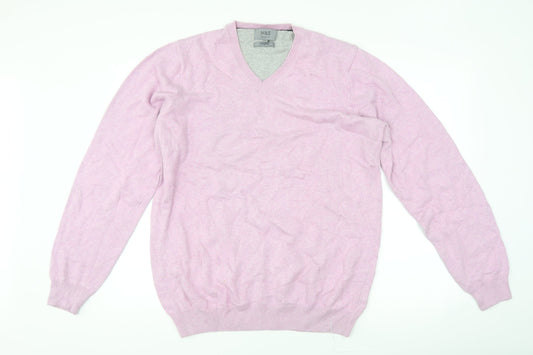 Marks and Spencer Mens Purple   Pullover Jumper Size L