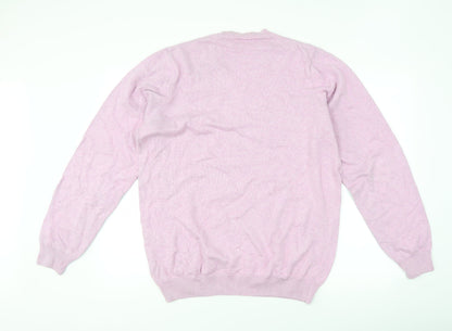 Marks and Spencer Mens Purple   Pullover Jumper Size L
