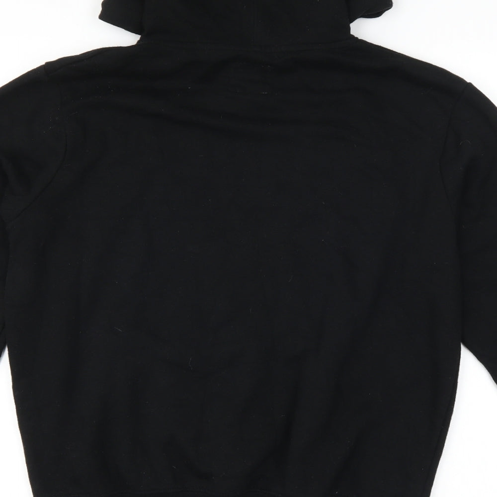 Mens UK Size S Cedar Wood State Black Pullover Hoodie