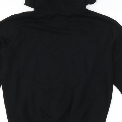 Mens UK Size S Cedar Wood State Black Pullover Hoodie