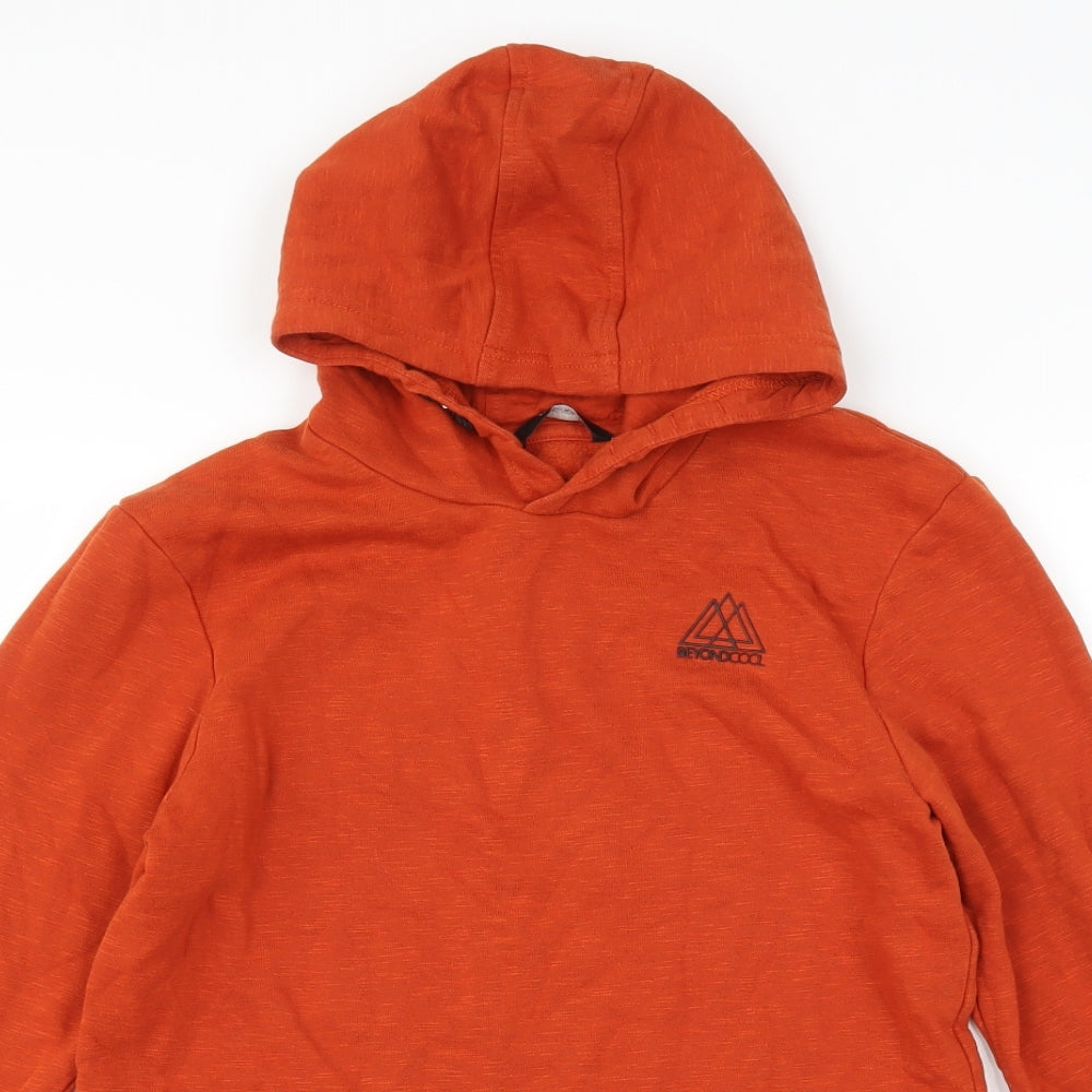 George Boys Brown   Pullover Hoodie Size 13-14 Years